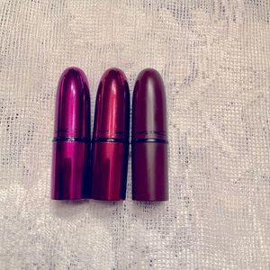 NEW MAC Mini Lipstick Set of 3
